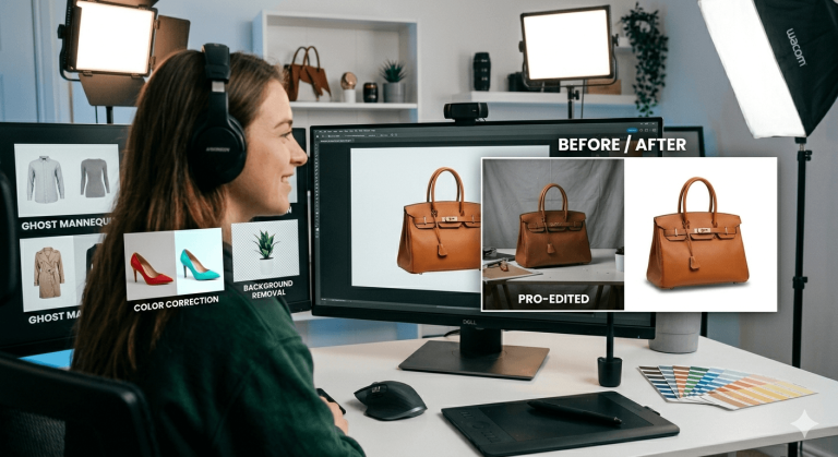 E-Commerce image editing
