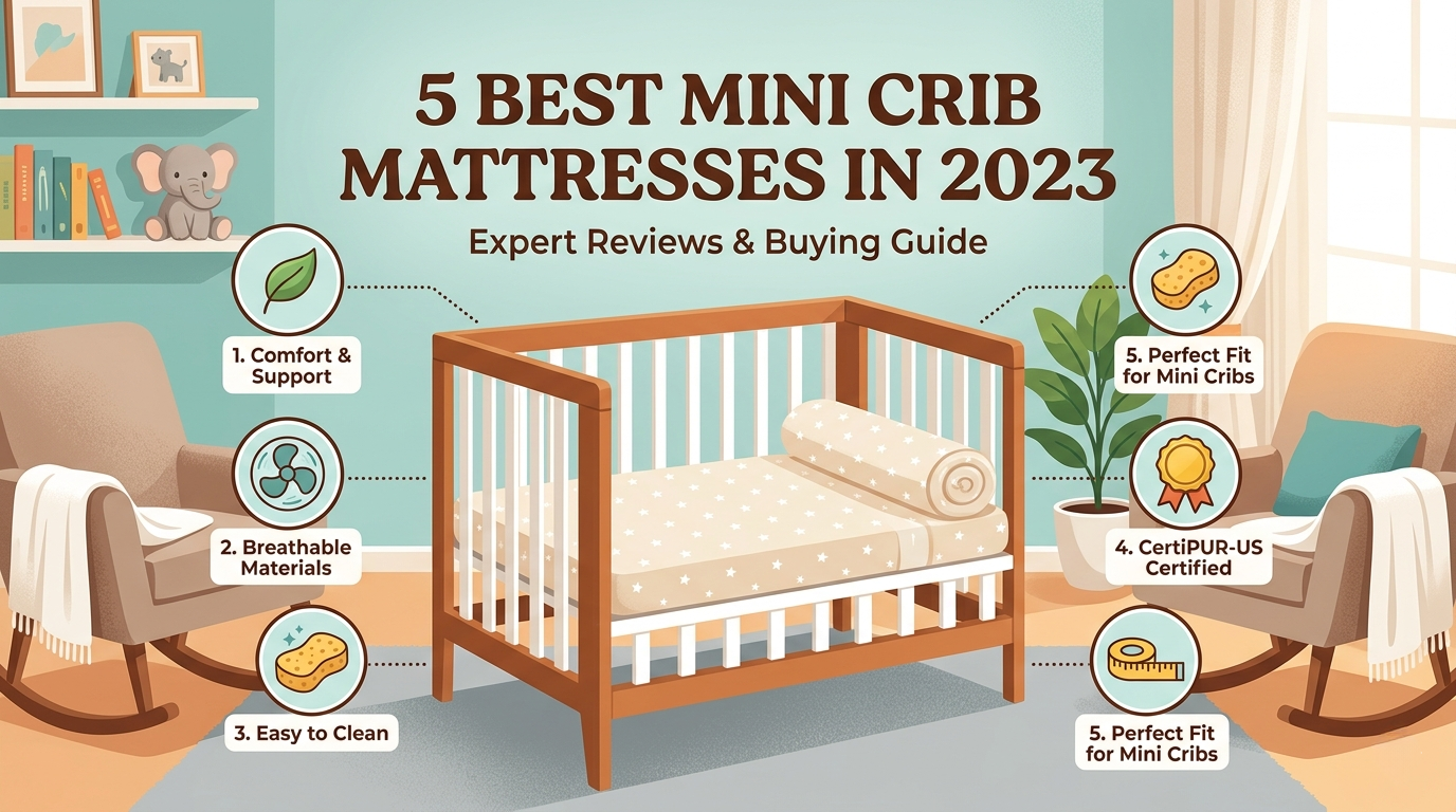 5 Best Mini Crib Mattress In 2023