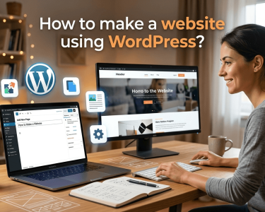 How to make a website using WordPress