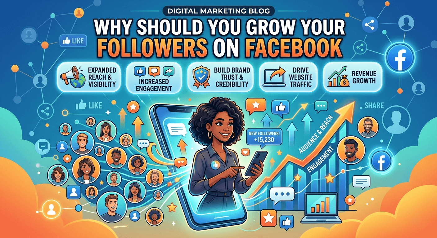 Why Should You Grow Your Followers on Facebook
