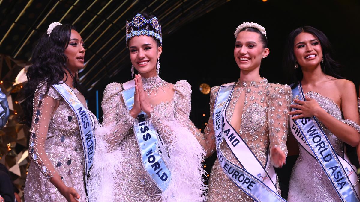 Opal Suchata from Thailand Crowned Miss World 2025 in Hyderabad